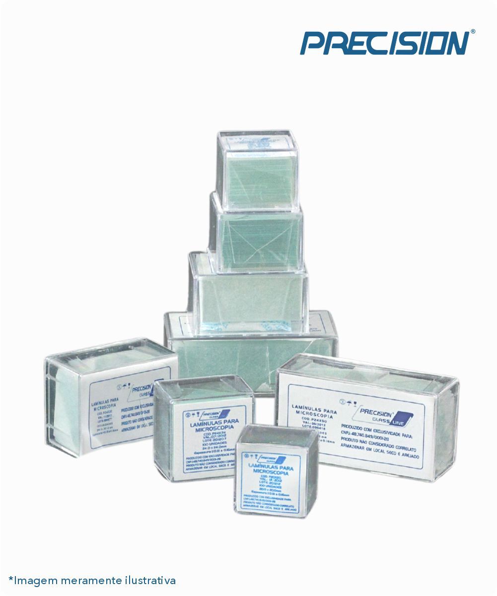 Lâminula de vidro 22mmx22mm